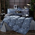 Nordic Style Single/Double/Queen/King Bed Quilt/Doona/Duvet Cover Set 100%Cotton