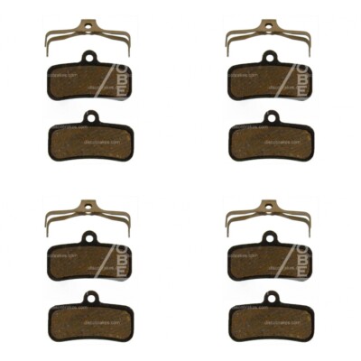 4 Pairs (8 Pads) DiscoBrakes Tektro 4 Piston Disc Brake Pads, made with Kevlar