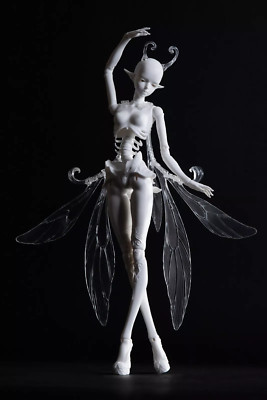 BJD 1/4 Doll Skeleton Butterfly Wings Fantasy Resin Eyes Face up Figure Toys