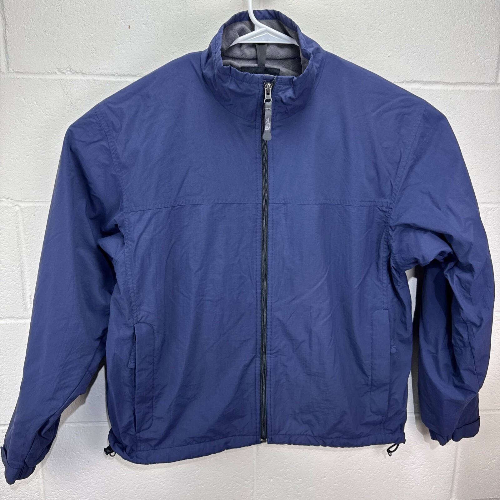 The North Face Jacket Men’s Medium Blue Full Zip Insulated Softshell Bomber