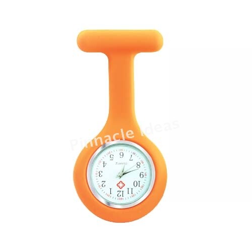 Battery Silicone Nurse Watch Brooch Medical Pendant Nursing Tunic Pocket Clip - Picture 10 of 19