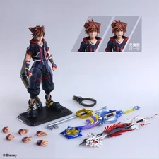 Square Enix Kingdom Hearts III Sora DELUXE Play Arts Kai Action Figure