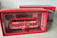 Corgi CC43515 Coca Cola double  decker Tram