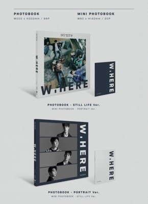 K-POP NU'EST W New Album PORTRAIT Ver CD+2ea P.Book+