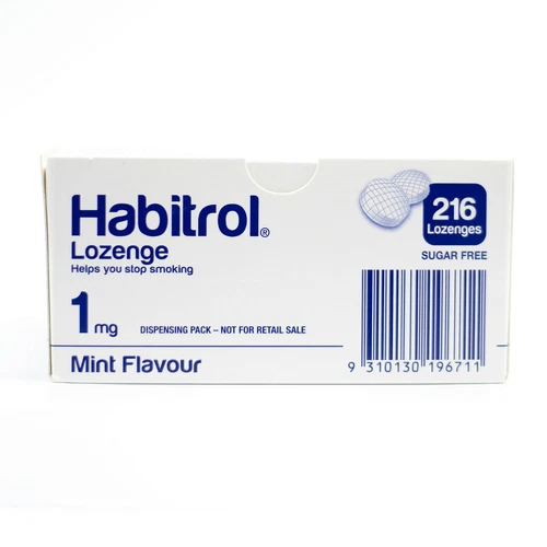 Habitrol Nicotine Lozenge 1mg MINT (216 pieces, 1 box) - Picture 2 of 4