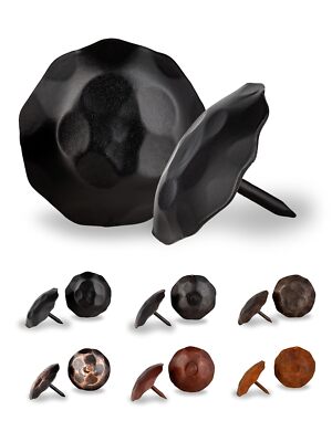 25 Pack 1.5'' Iron Clavos Decorative Rustic Nail Tack For Furniture Hand Crafted