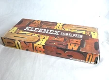 NOS Vtg 1976 Man Sized Kleenex Tissues UNOPENED Bicentennial Patrick Henry