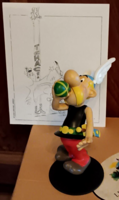 Sculpture Astérix Leblon Delienne - Astérix Se Prépare ! - Édition Limitée 200ex