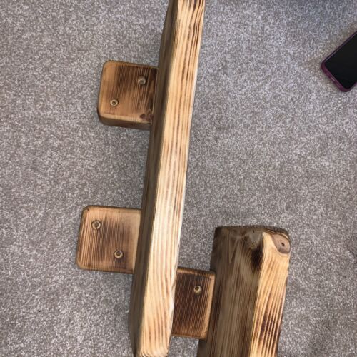 Scaffale per pannelli in legno massello scaffale industriali rustici - Foto 1 di 10