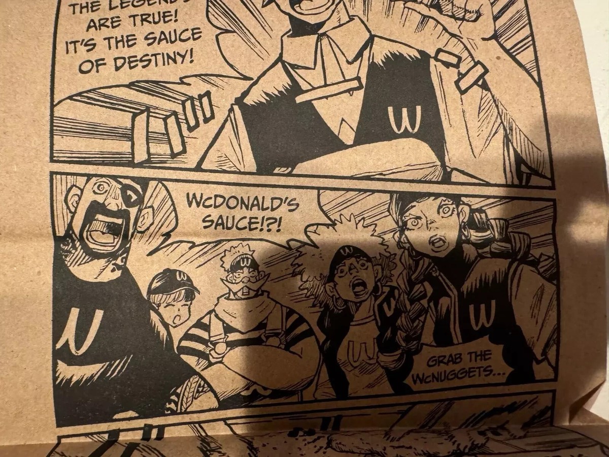 その他 WcDonald's Manga Paper Bag Mcdonalds - WcDonalds Limited