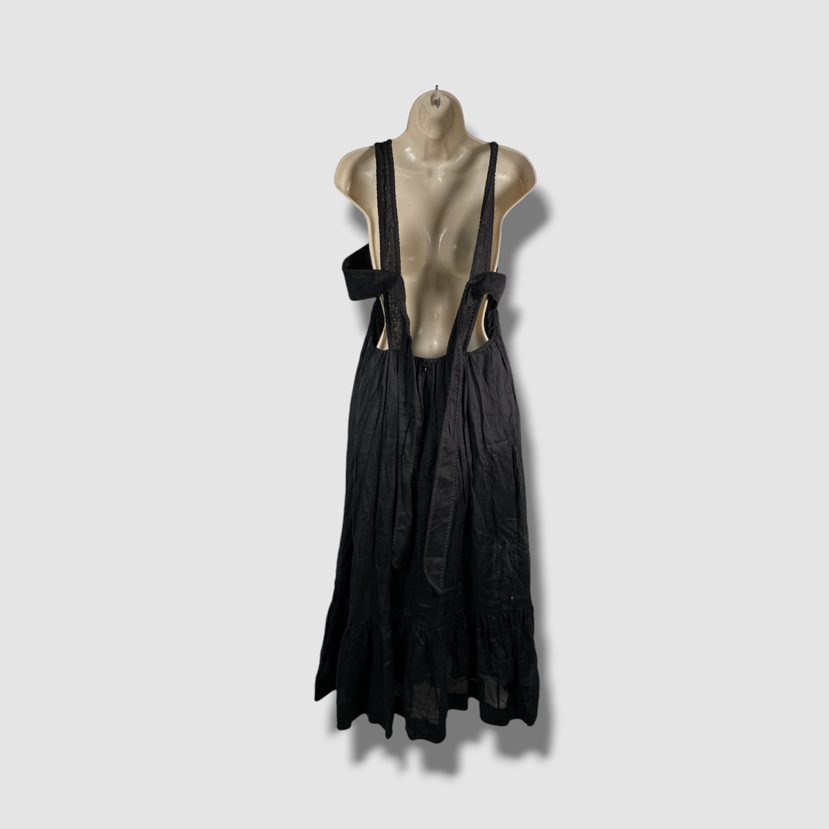 zimmermann chintz tiered midi dress Zimmermann Chintz Tiered Ramie Maxi Dress in Blue