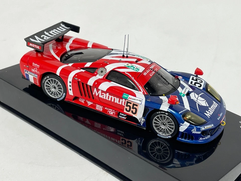 Coche 1/43 IXO Saleen SR7 #55 2007 24 horas de LeMans Ortelli Ayari LMM123 TN413 Foto 4 de 4