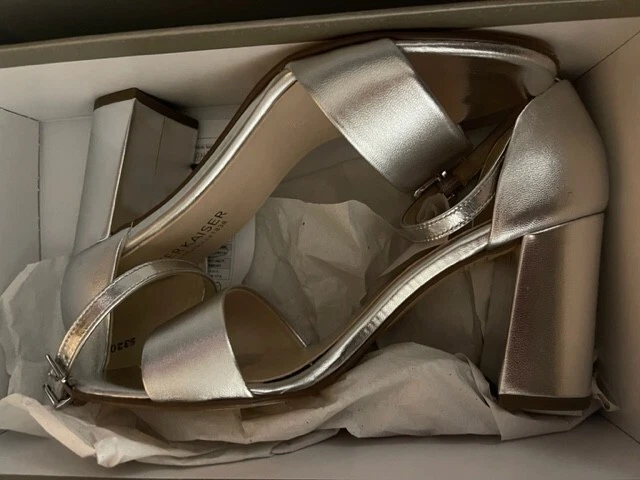 Peter Kaiser Leder Adilia 09775/016 Gr:38,5 - 5,5 Silber sandalette Neu - Bild 1 von 1