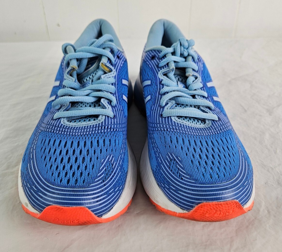 シャルボン　ノースリーブ　ブルー Asics Gel Nimbus 21 Women's Blue/Orange Cross Training Running