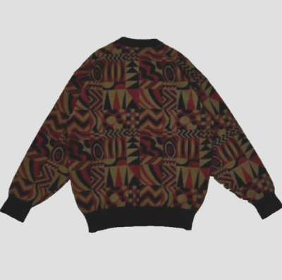 BALENCIAGA 90s Vintage Knit Sweater Brown Size M Rare Used GC | eBay