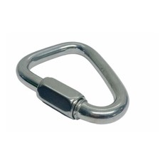 Delta Quick Links 5/16" Stainless Steel T316 Triangle Carabiner 1,760 Lbs WLL