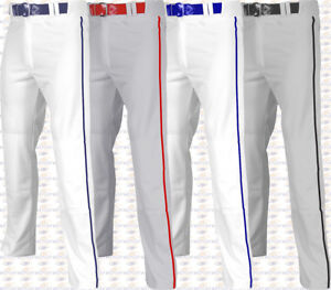 Champro Triple Crown Youth Baseball Pant with Braid Piping Open Bottom BP91U