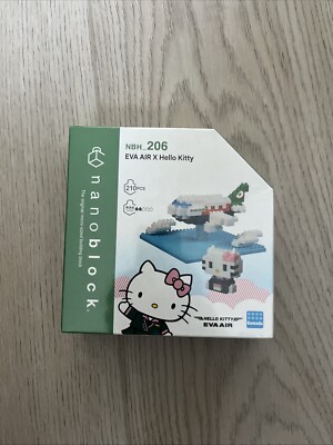 Nanoblock NHB_206 EVA Air X Hello Kitty