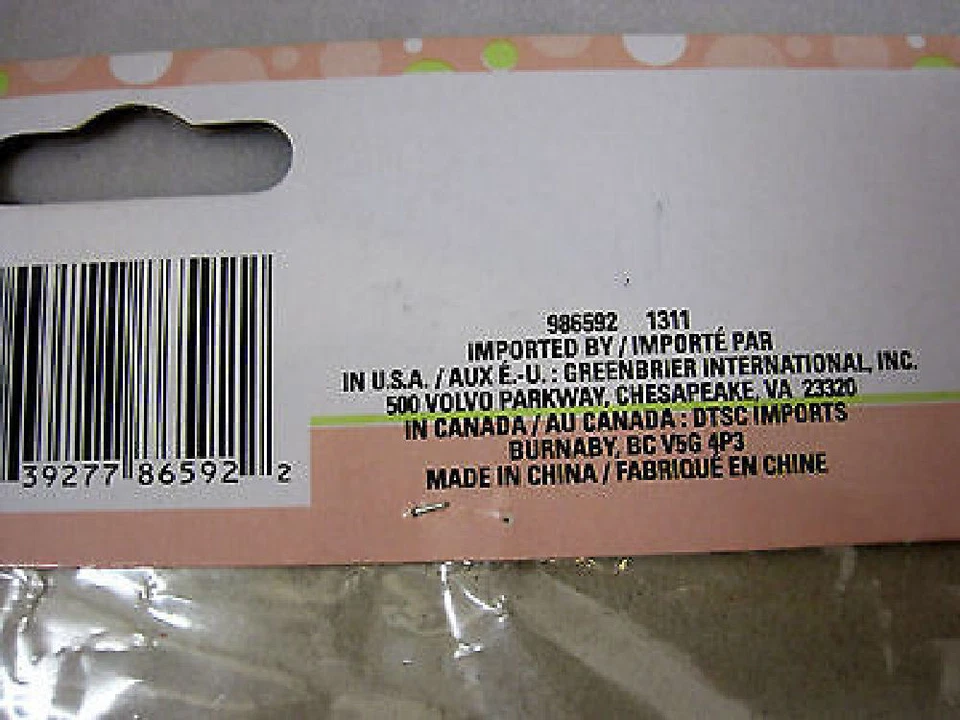 Lote de 2 Estandartes Guirnalda Pañuelo Osos Rosados con Corazones Bebé Niña Día de San Valentín Foto 3 de 4