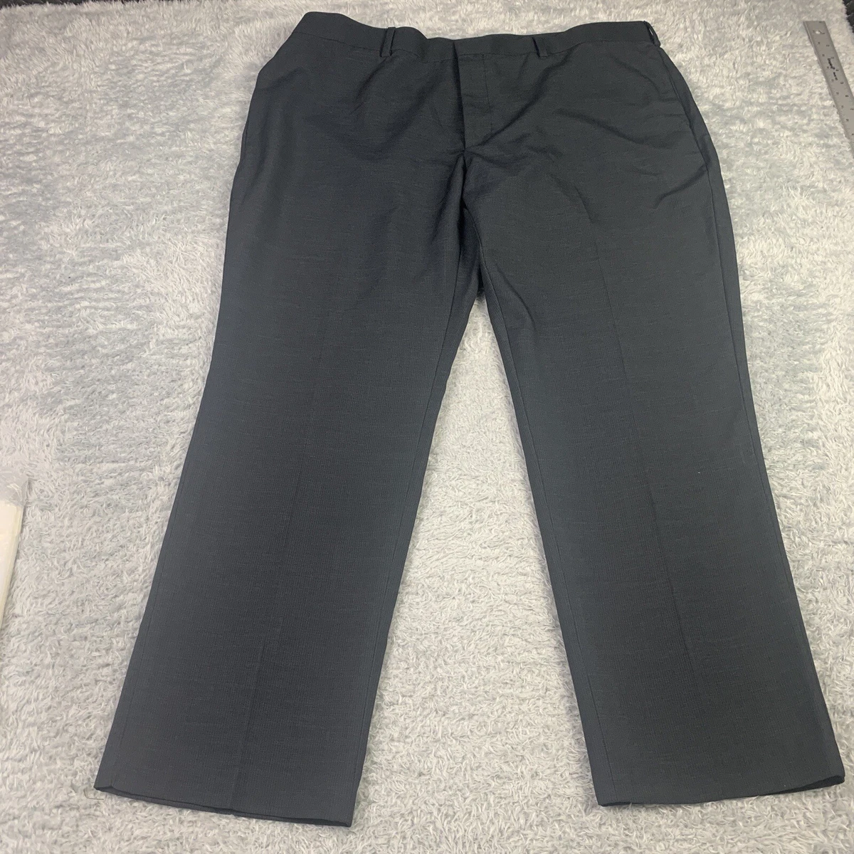 Structure Dress Pants charcoal/black Slim Fit Easy Care Mens SIZE 40X30