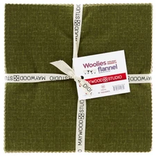 Woolies Flannel By Maywood Studio - Holiday Warmth 10" Squares Layer Cake
