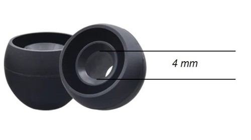 Eartips for Samsung AKG Galaxy S8 S8+ Note 8 Earbud Headset - Picture 4 of 6