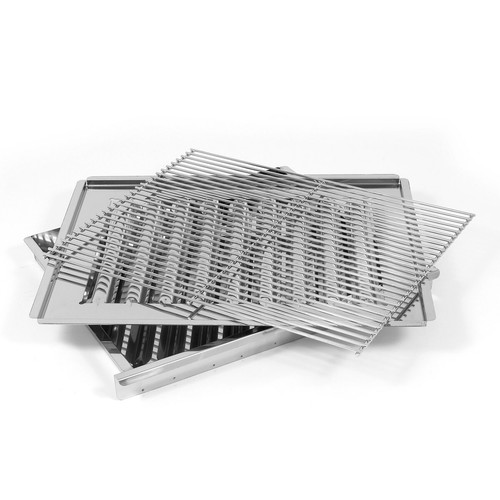 Edelstahl-Brenner Gasgrill Gasbräter stationär 3-flammig 11kW BBQ Neu K3STAP - Bild 2 von 5