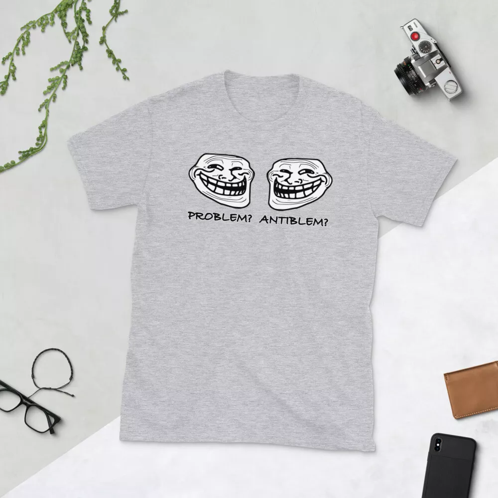 Troll Face Problem Funny T-Shirt