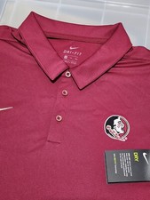 Nike Florida State Seminoles Golf Polo Men Size 2XL