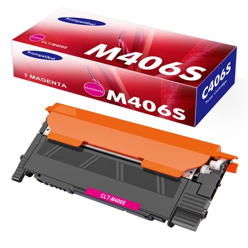 XXL Toner für Samsung CLT-406S xpress C460FW C460W CLP-360 CLP-365 CLX-3305 - Afbeelding 4 van 7