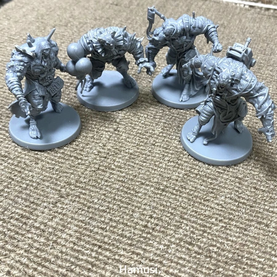 Random 6PCS Zombie Survivor Miniatures For Zombicide Pledge Exclusive Board Game - Image 3 of 4