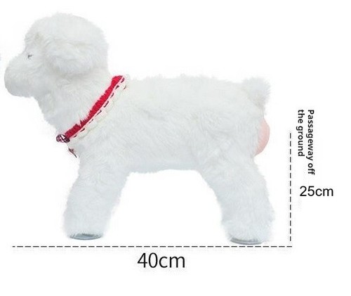 Simulated Plush Dog Mating Toy Silicone Stress Relief Tool Pets Sex Play Gift - Bild 13 von 14