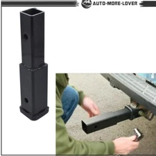 Receiver 2" Extender 5/8" Pin Hole 8" Trailer Hitch Extension  4000 LBS Towing