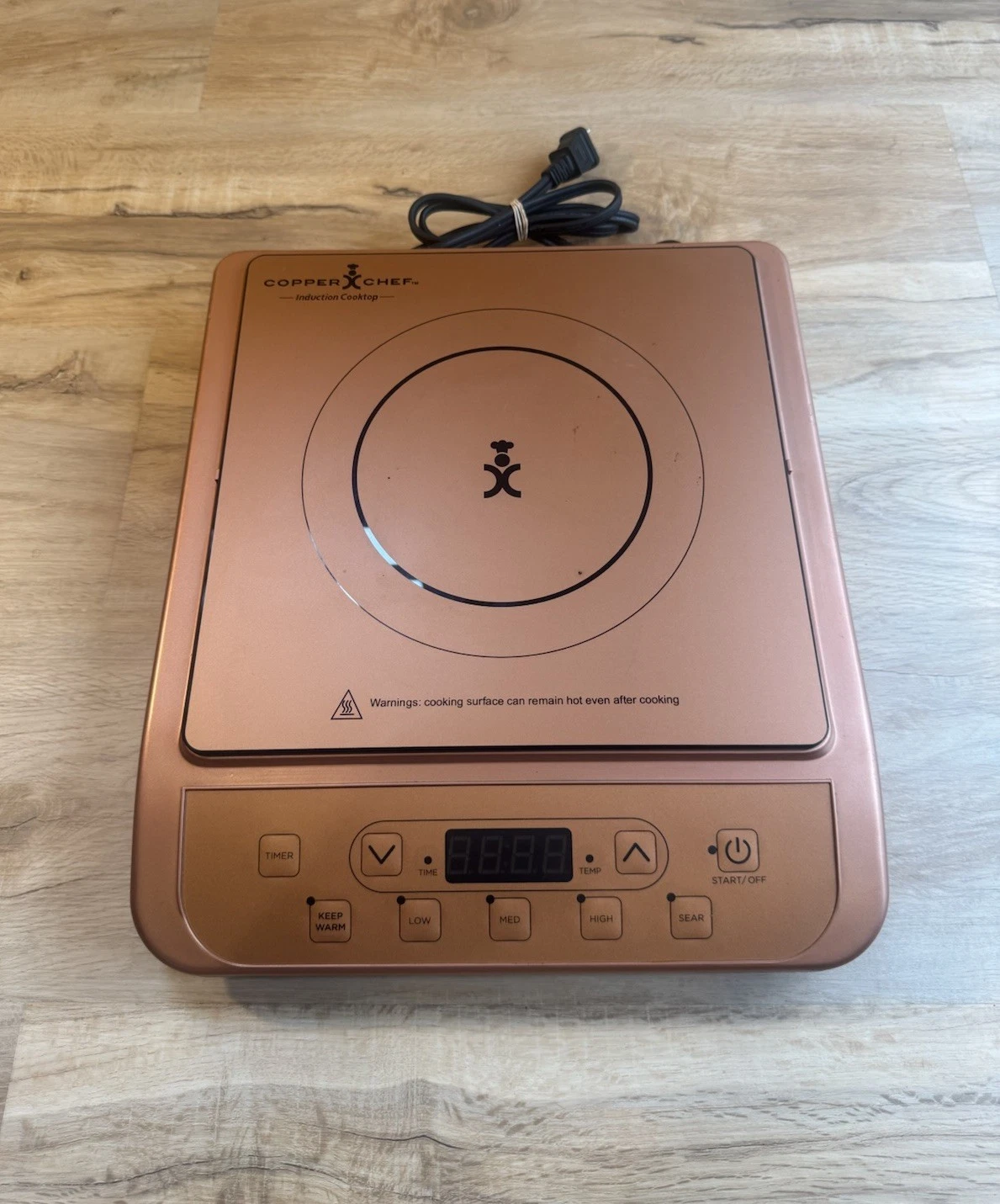 Copper Chef 1300 Watt Induction Cooktop KC16067-00300 Tested And Working
Opens in a new window or ta