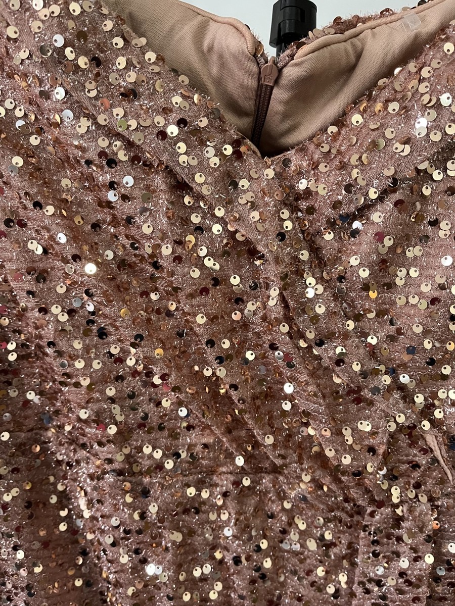 ebay rose gold dress rose gold dress for women Mila Evening Gown with Jewels Flower's Dress Boutique