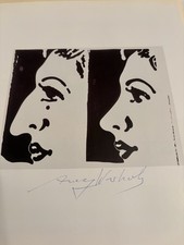 Andy Warhol, “Before and After” Special Print. Signed Andy Warhol in blue pen.