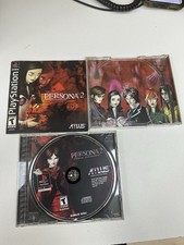 Persona 2 Eternal Punishment BONUS Disc Only Sony Playstation 1 PS1 NO Game Disc
