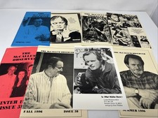 David McCallum Signed Photo, McCallum Observer Fanzines Lot, Man from U.N.C.L.E