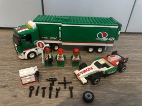 LEGO CITY: Grand Prix Truck (60025) 100% COMPLETE W INSTRUCTIONS
