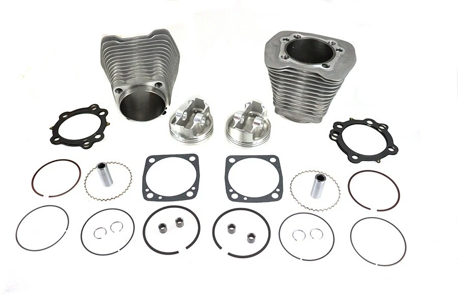 93.4" Evolution Cylinder Kit Silver for 1984-1998 Harley Davidson motorcycles Foto 2 de 4