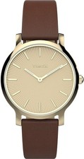 Timex Transcend Leather Ladies Watch