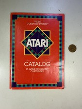 Atari Catalogue 1981 - 45 Game Program Cartridges