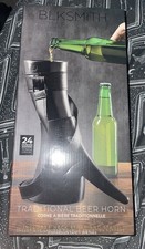 BLKSMITH Traditional Beer Horn Novelty Medieval Viking Drinking Cosplay BNIB