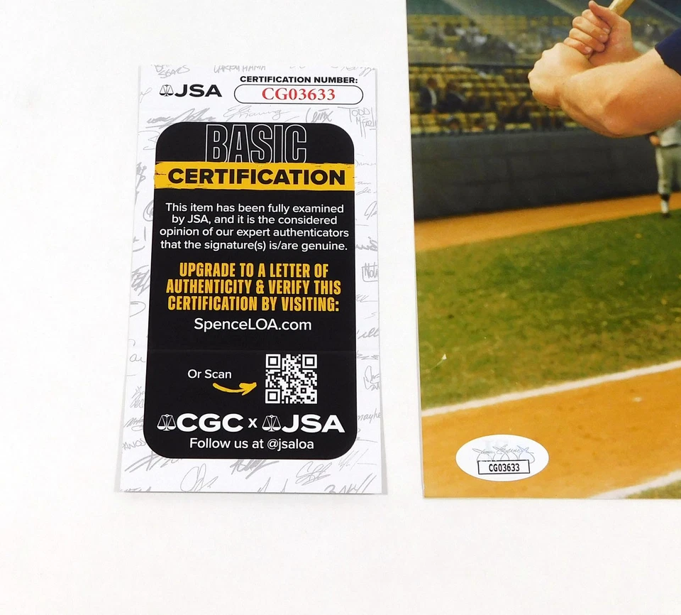 Harmon Killebrew Signed 8 x 10 Color Photo Twins JSA Auto - Image 3 of 3