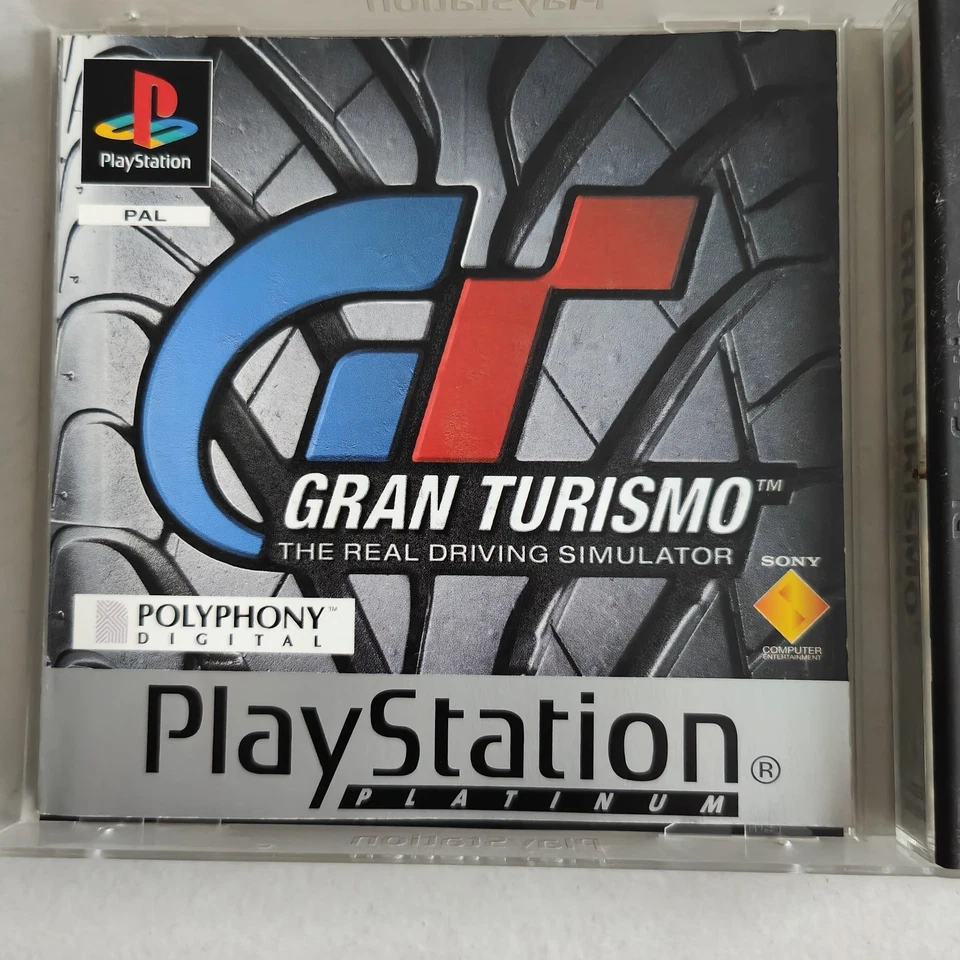 Gran Turismo 1 + 2 Sony PlayStation One Game Bundle PS1 PAL  Complete w Manual - Image 4 of 4