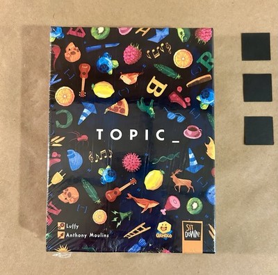 Topic_ By Sit Down! Boardgame (New)