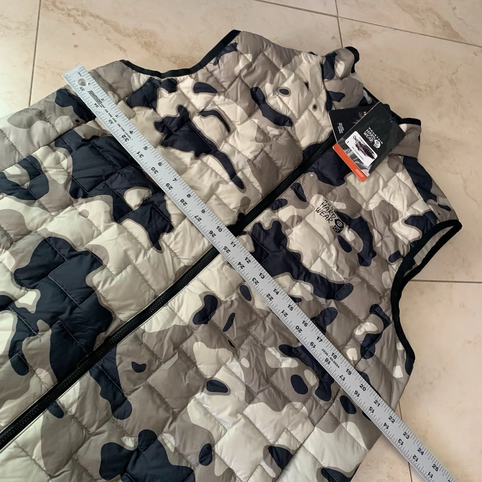 Chaleco acolchado camuflaje Mountain Hardwear Collection para hombre L grande Foto 3 de 4