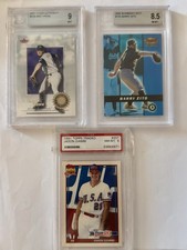 2001 Fleer Bret Prinz Rookie, Barry Zito 2000 Bowman, Jason Giambi 1991 Topps