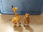 VTG 1970's Fisher Price Little People Circus Train Set #991  2 animals Only