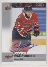 2019-20 Upper Deck CHL Star Rookie SP Auto Oliver Suni #350 Auto 1n0